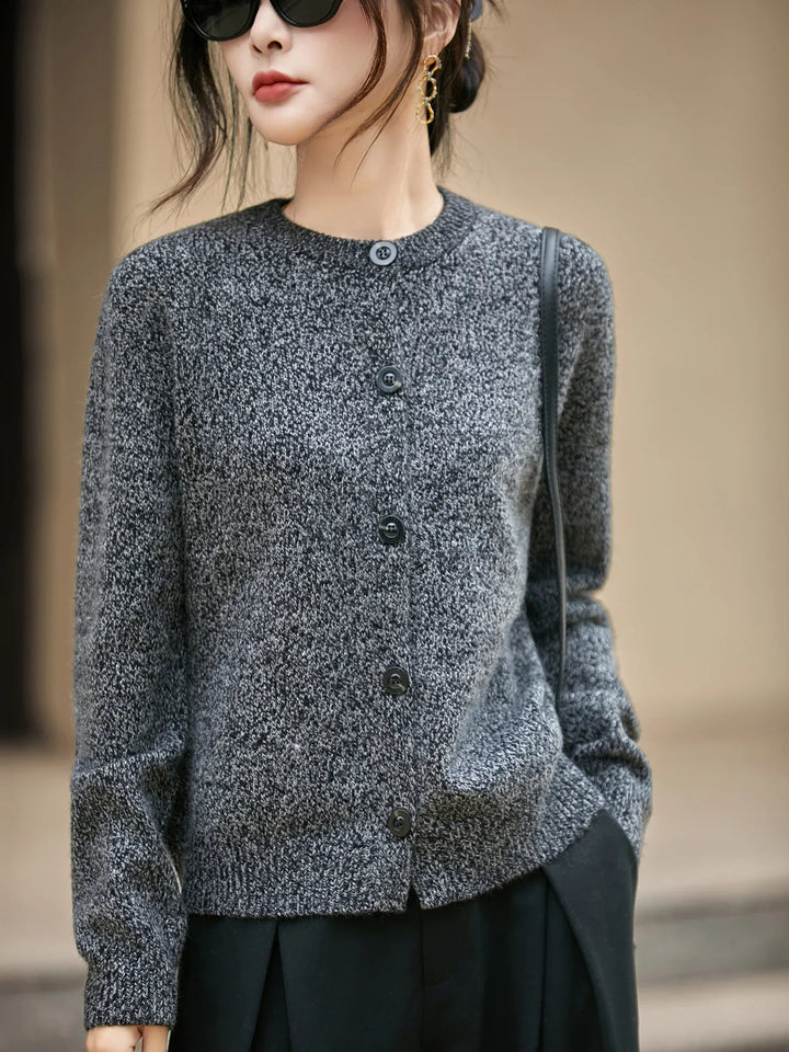 Duttini | Chunky-Knit Alpaca-Blend Cardigan