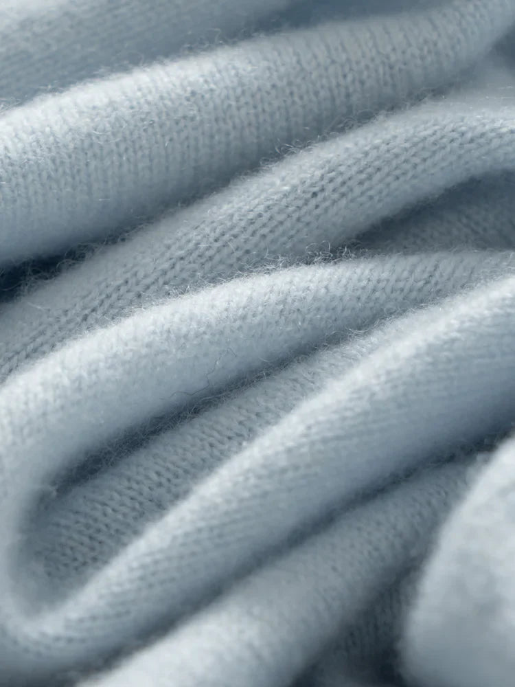 Duttini | Cashmere Pullover with Scarf Collar