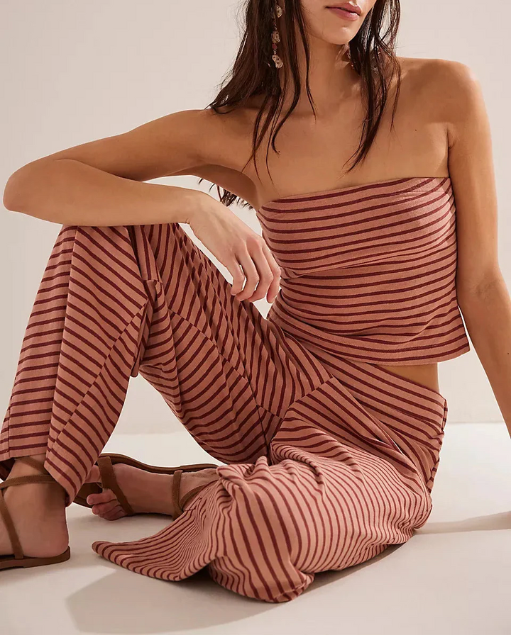 Duttini | Linen Striped Set