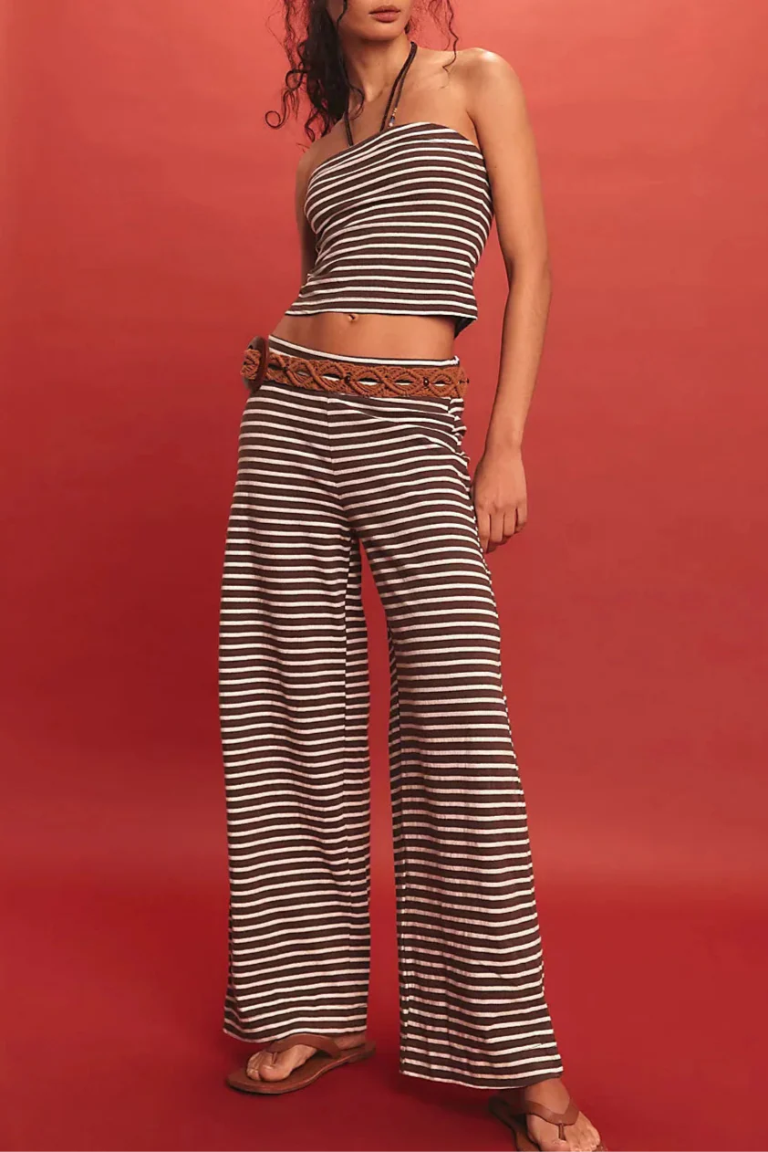 Duttini | Linen Striped Set