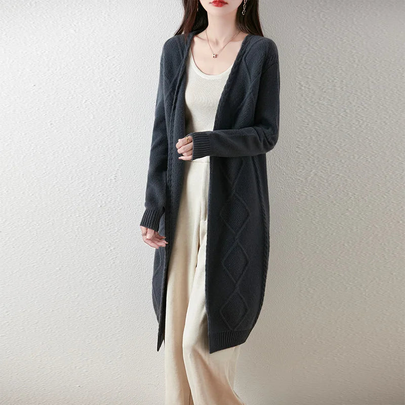 Duttini | Cable-Knit Cardigan