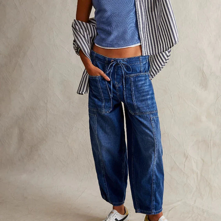 Duttini | Weekend Jean for Women in Denim, Slim Fit, Blue