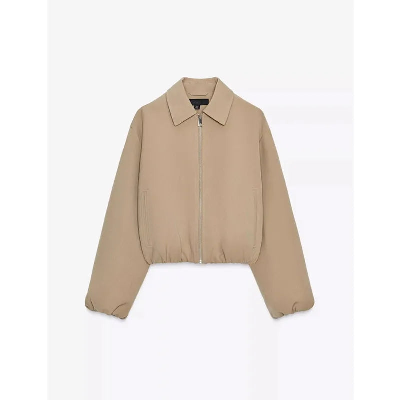 Duttini | Zip Puffy Jacket