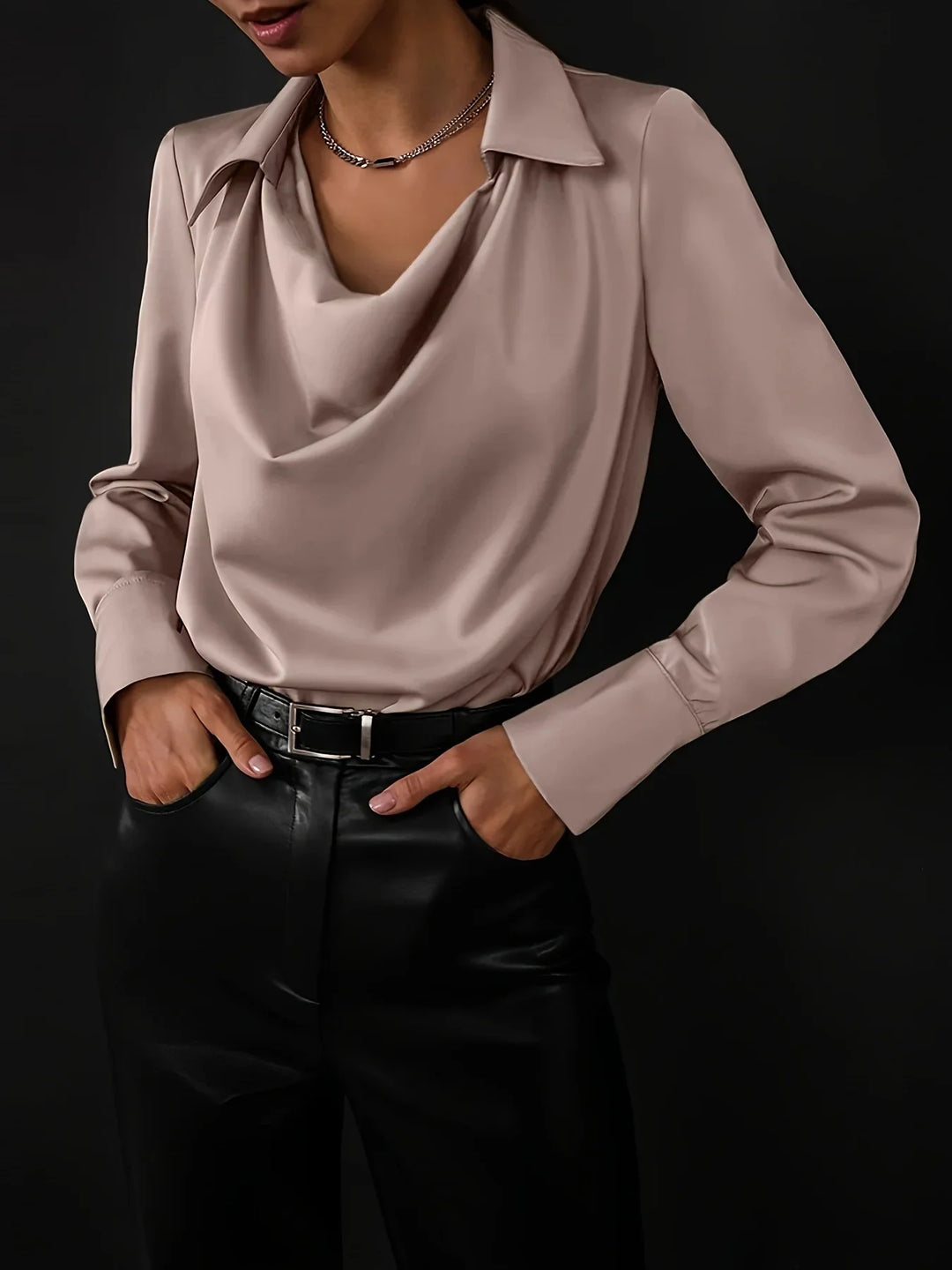 Duttini | Silk Full Sleeve Shirt for Men