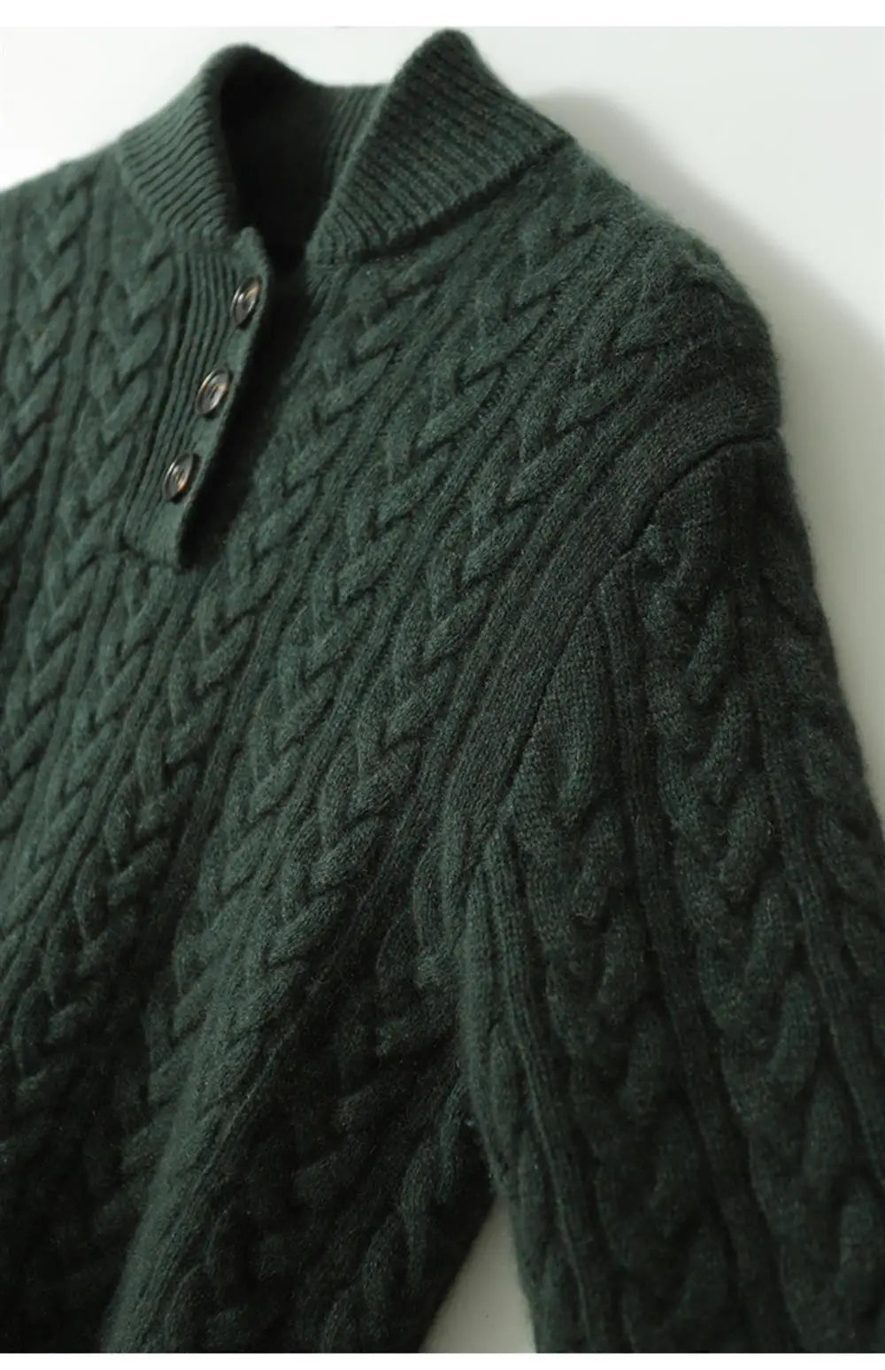 Duttini | Cashmere Button-Up Sweater