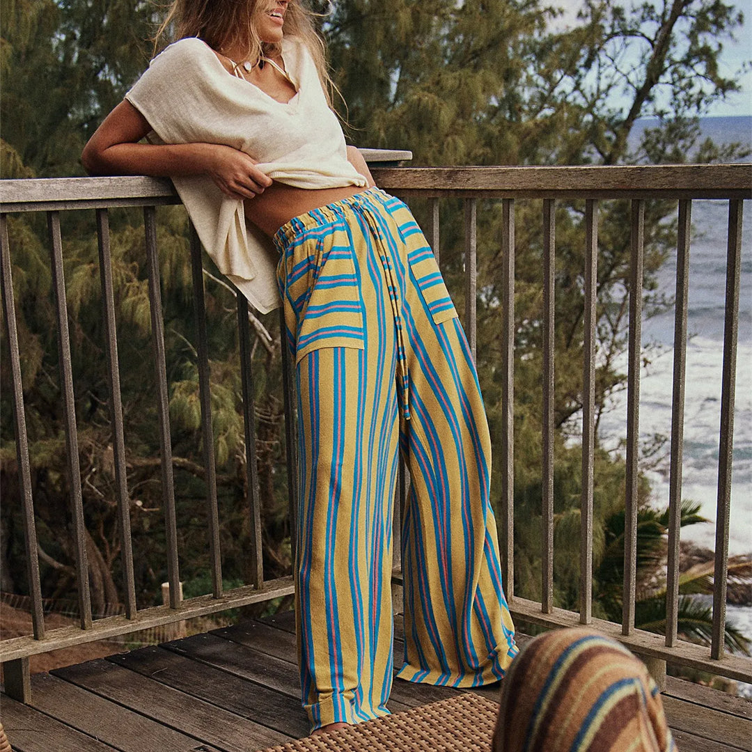 Duttini | Striped Lounge Pants