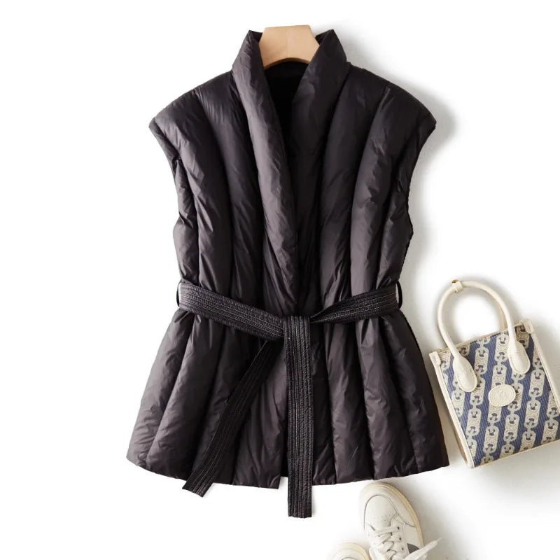 Duttini | Belted Down Vest
