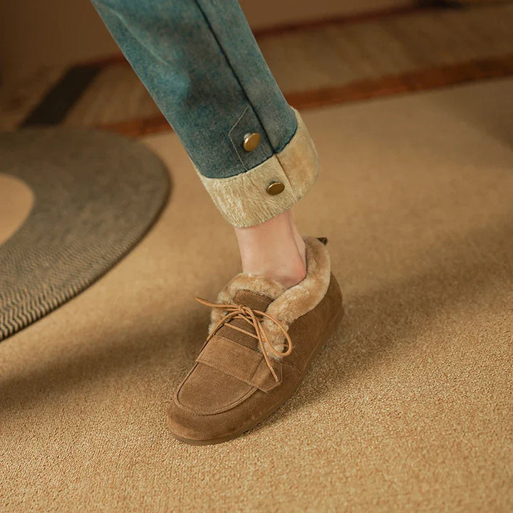 Duttini | Suede Wool Moc Boots