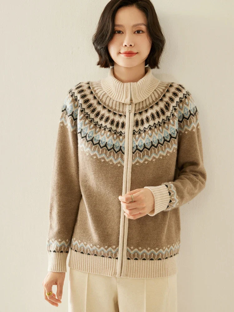 Duttini | Cashmere Zip-Up