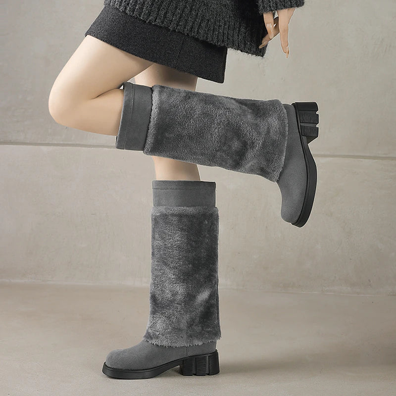 Duttini | Plush Women's Boots