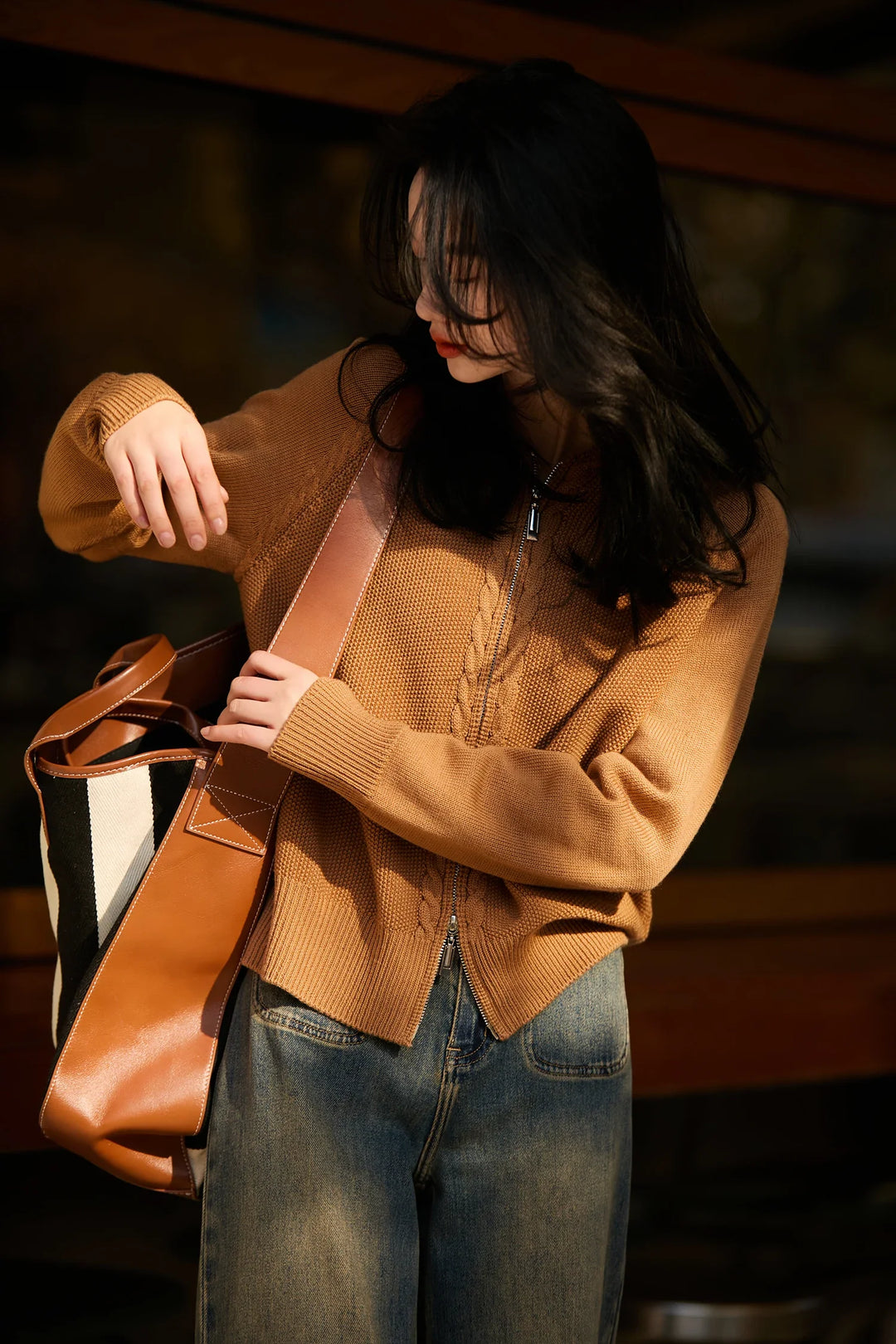 Duttini | Cashmere Hooded Cardigan