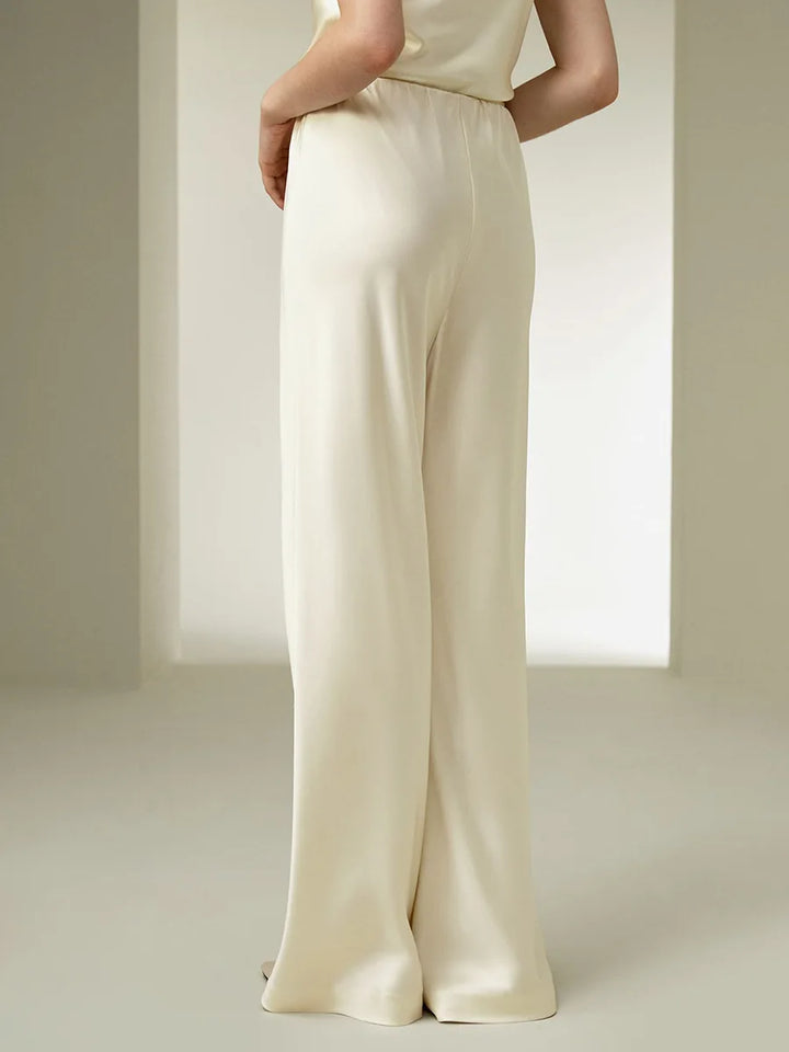 Duttini | Silk-Feel Lounge Trousers for Women