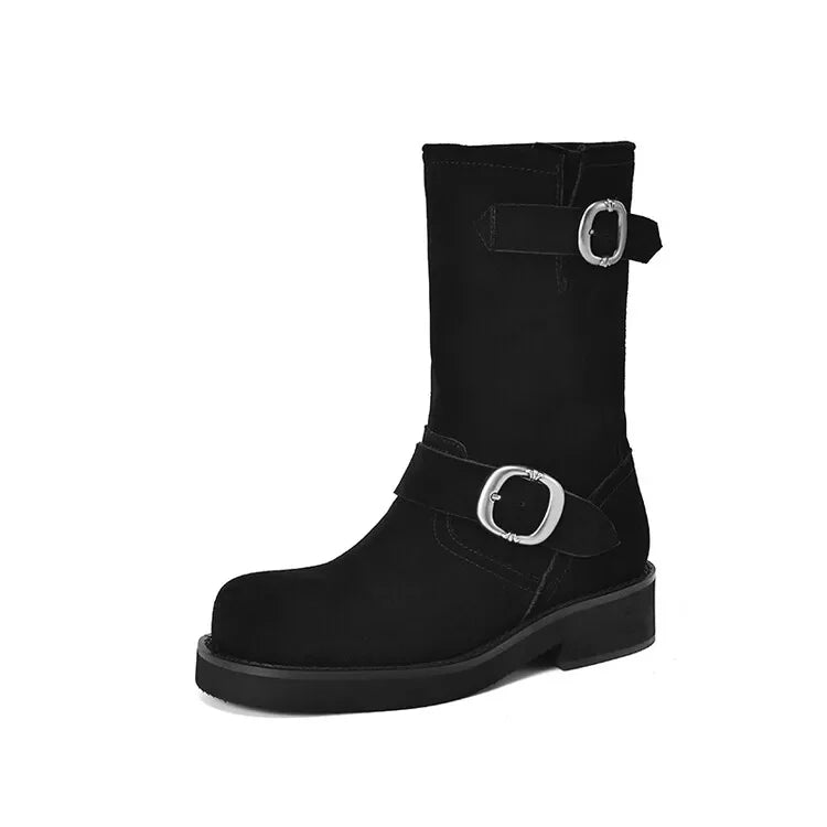 Duttini | Fair Isle Buckled Tredders