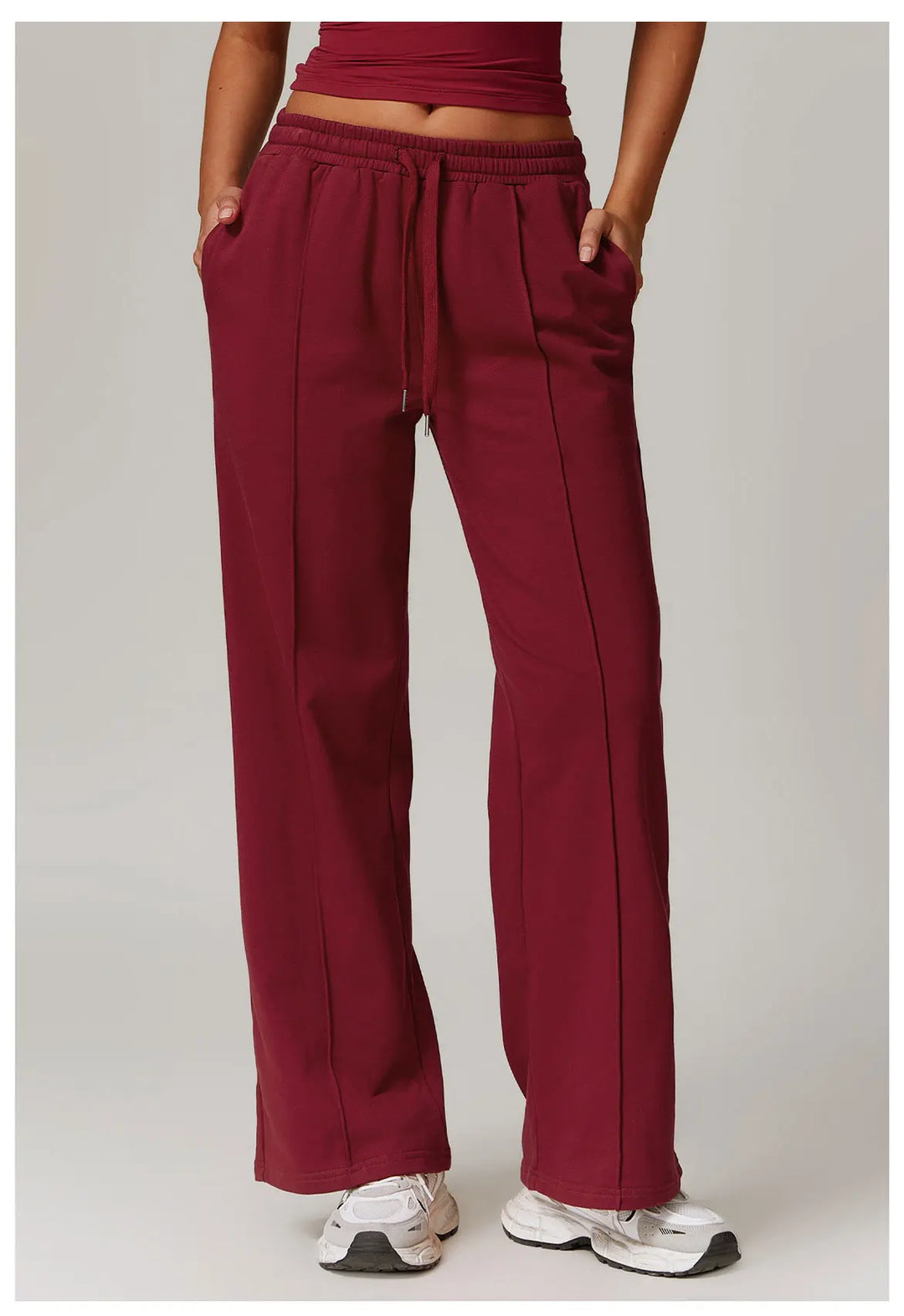 Duttini | High Rise Jogger for Women in Soft Fabric, Black