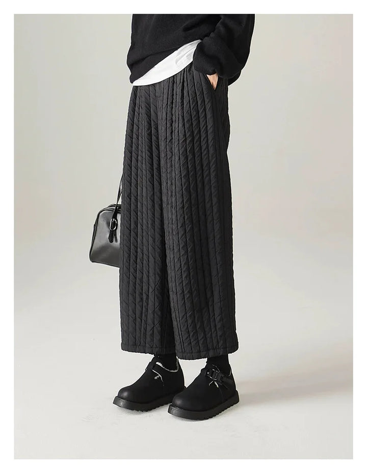 Duttini | Cotton Wide-Leg Pants