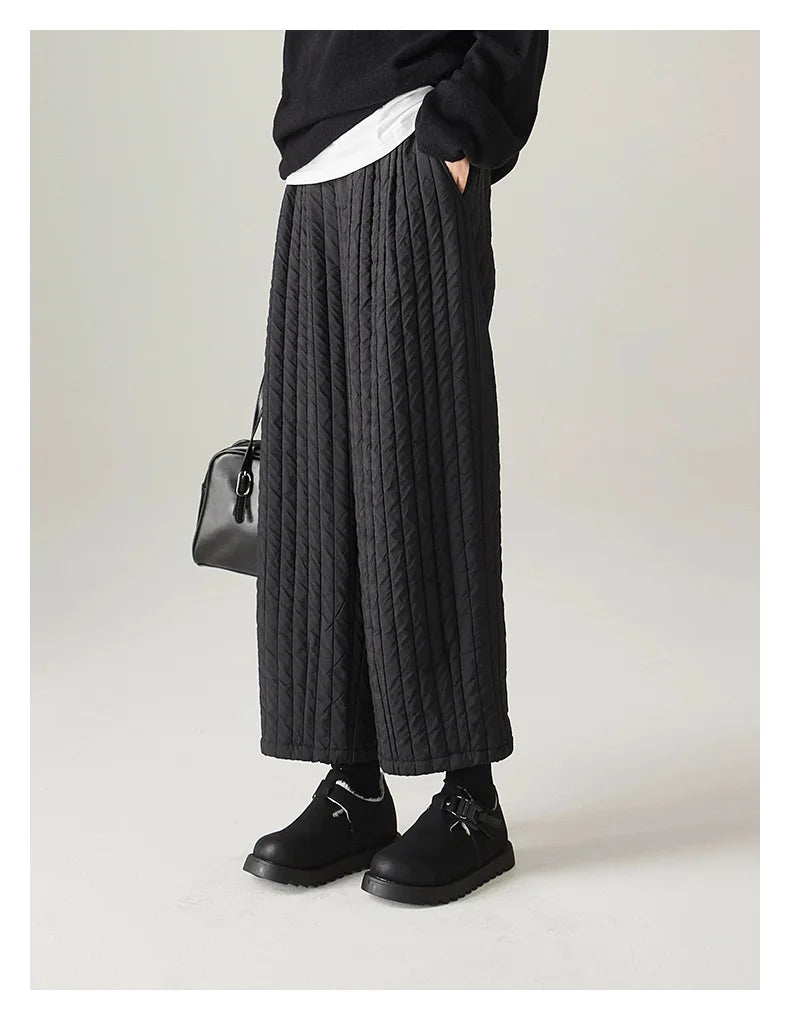 Duttini | Cotton Wide-Leg Pants for Women in Beige