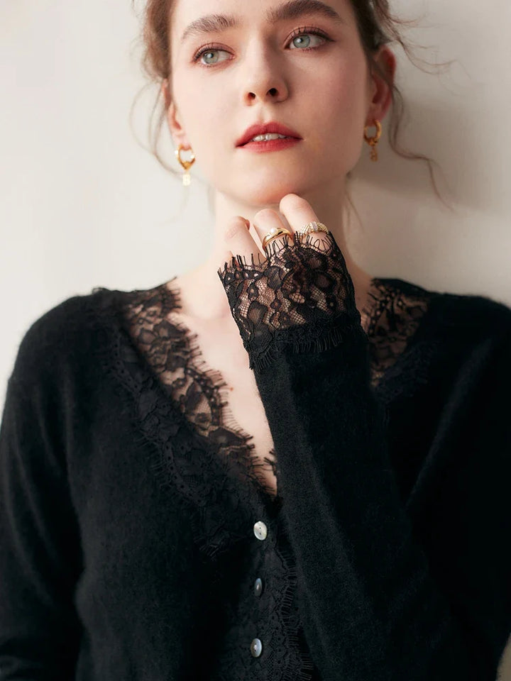 Duttini | Lace Cardigan