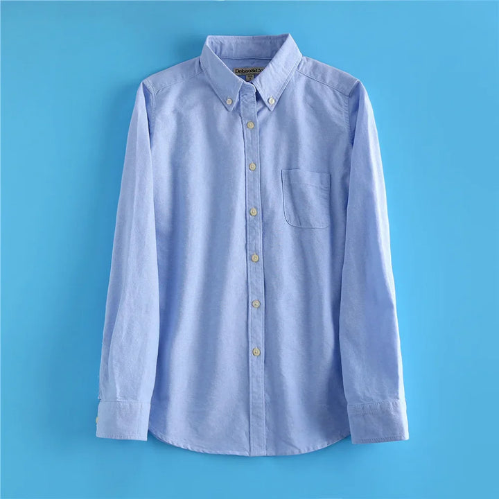 Duttini | Elegant Pastel Oxford Blouses