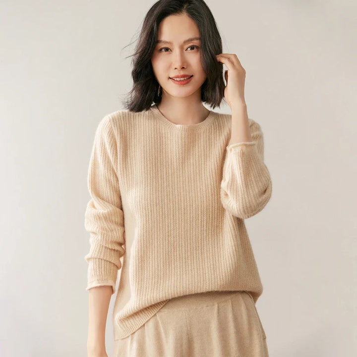 Duttini | Ribbed Cashmere Crewneck