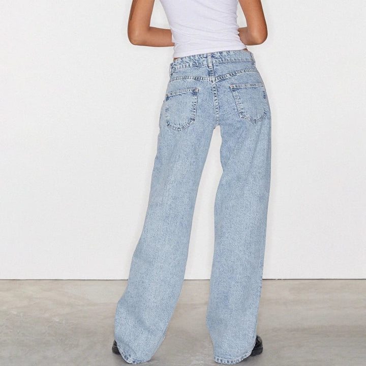 Duttini | Low-Waist Denim Jeans for Women