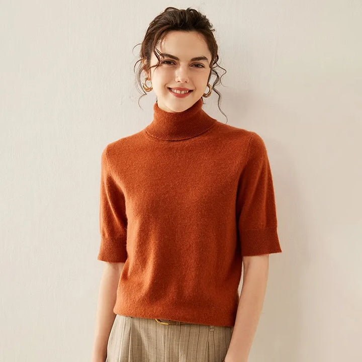 Duttini | Cashmere Turtleneck Tee