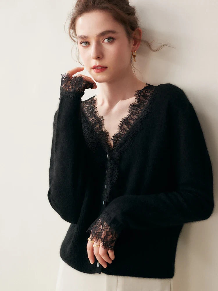 Duttini | Lace Cardigan