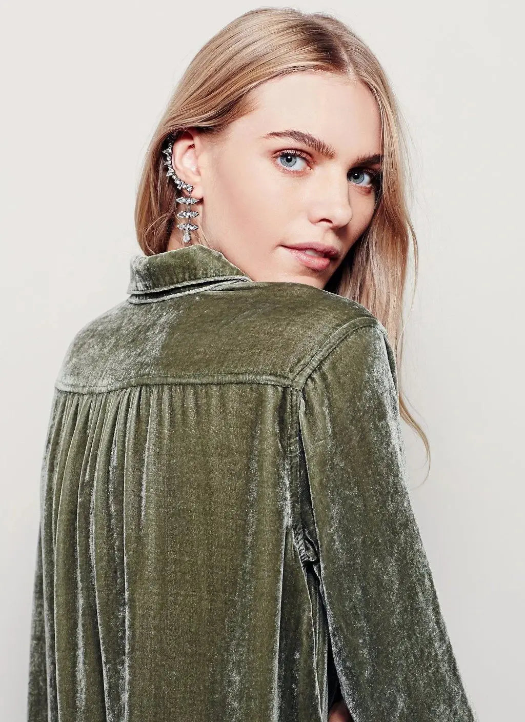 Duttini | Velvet Cardigan