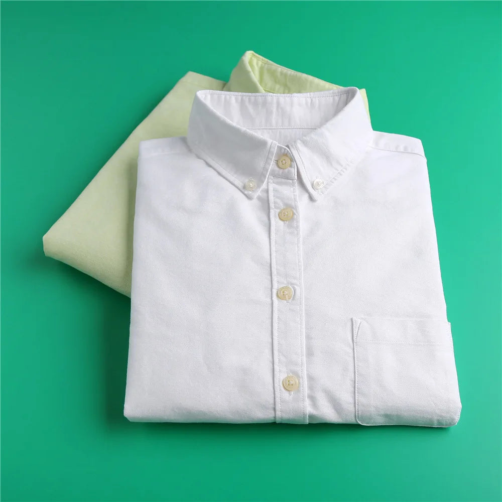 Duttini | Elegant Pastel Oxford Blouses
