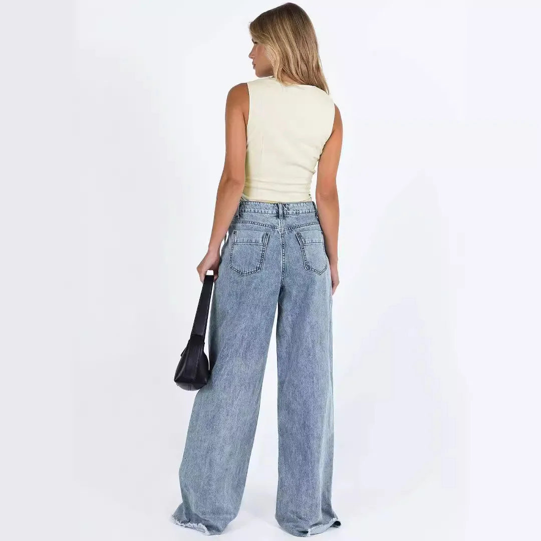 Duttini | Relaxed Wide-Leg Jeans
