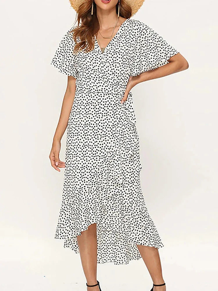 Duttini | Flowing Long Summer Dress Made to Turn Heads