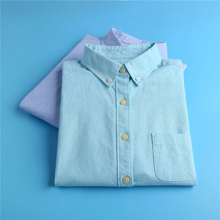 Duttini | Elegant Pastel Oxford Blouses