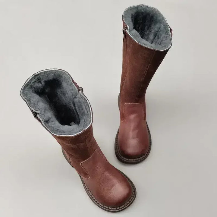 Duttini | Shearling Riding Boots