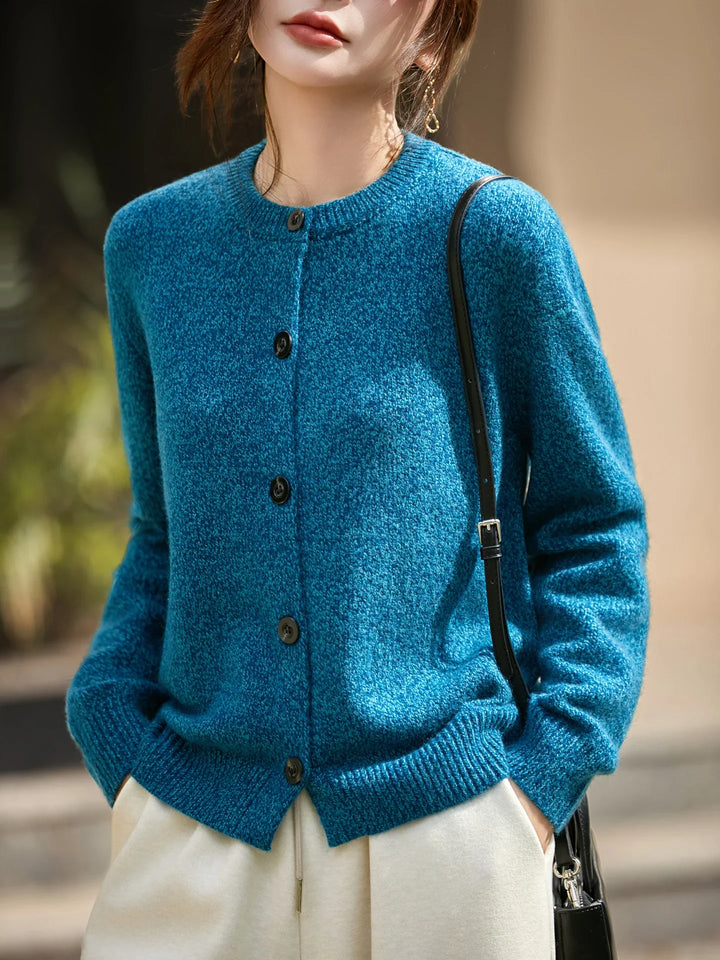 Duttini | Chunky-Knit Alpaca-Blend Cardigan