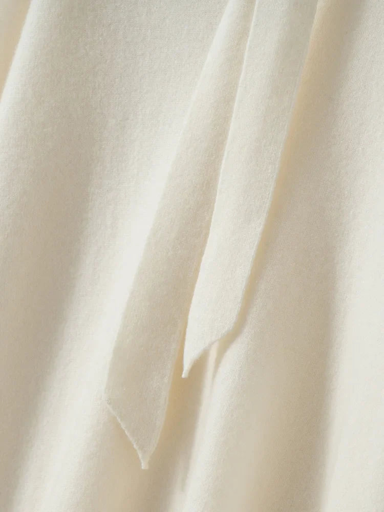 Duttini | Cashmere Pullover with Scarf Collar