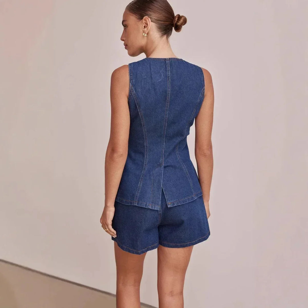 Duttini | Cotton Denim Set