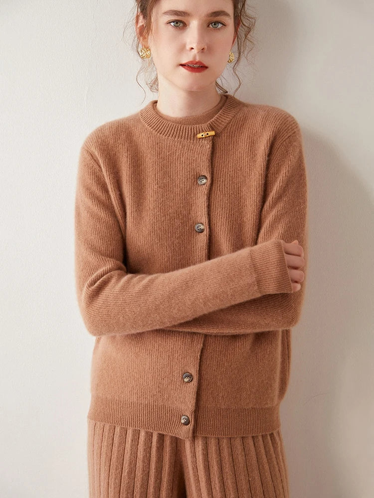 Duttini | Cashmere Button Cardigan