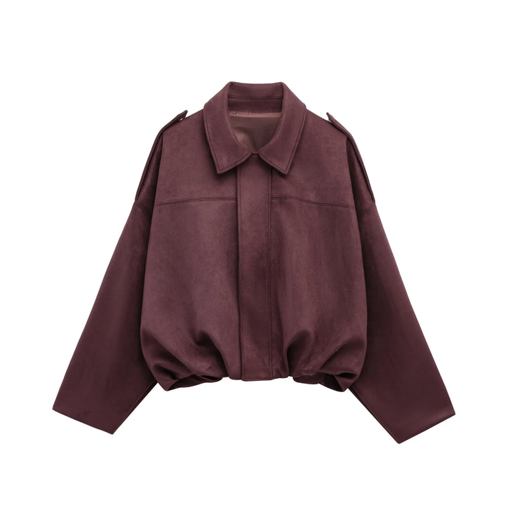 Duttini | Women's Suede Bomber