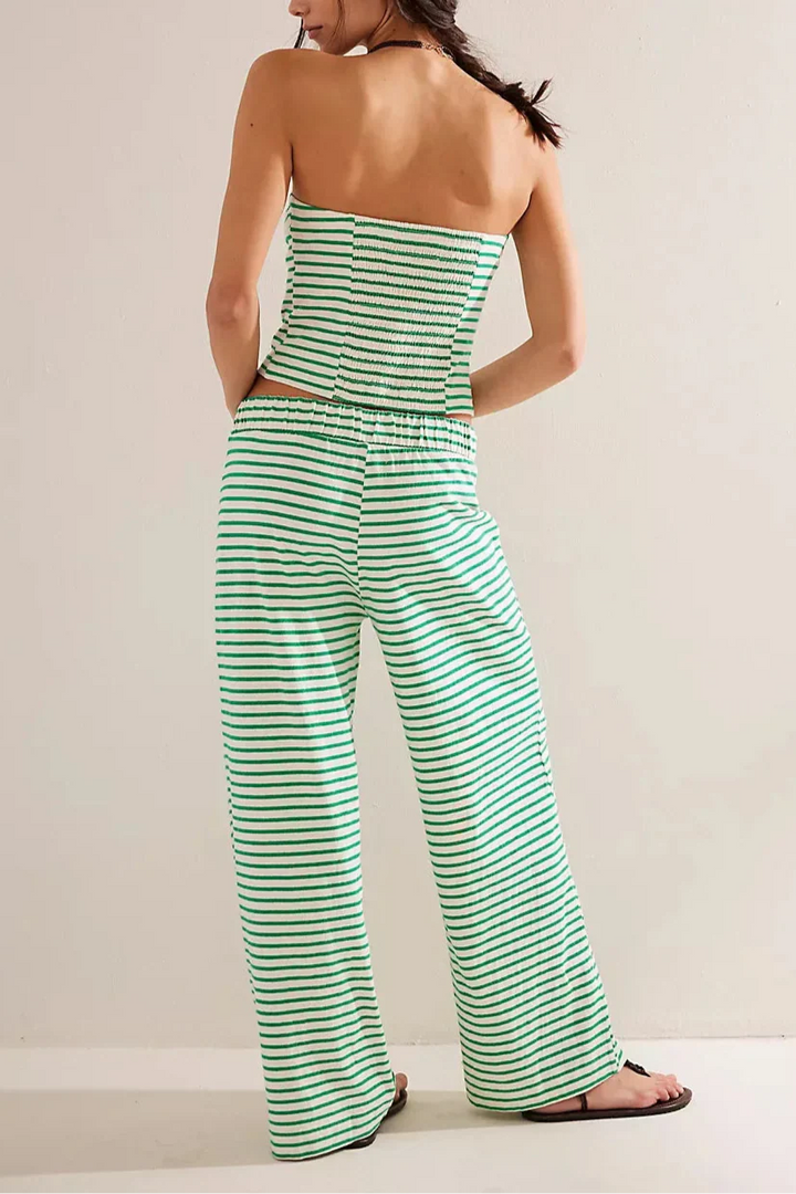 Duttini | Linen Striped Set