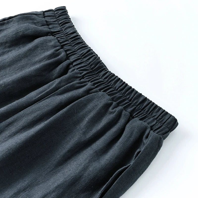 Duttini | Wide Leg Linen Pant for Women in Natural