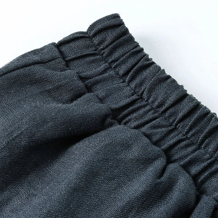 Duttini | Wide Leg Linen Pant for Women in Natural