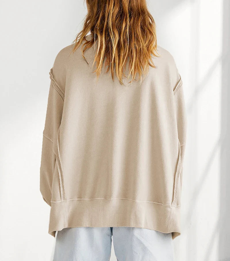 Duttini | Oversized Sweater in Maplewood