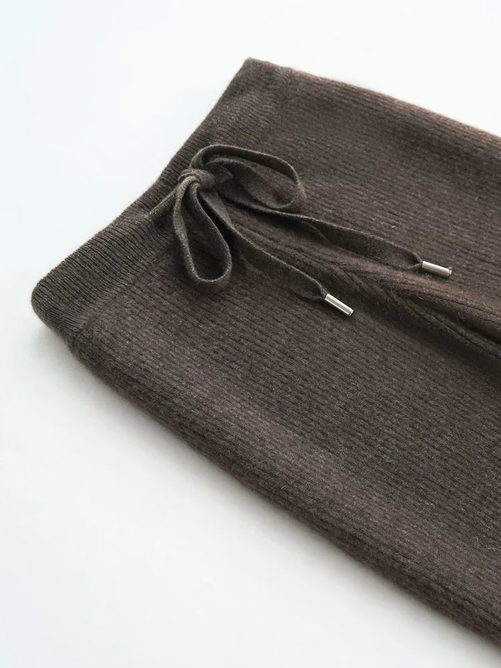 Duttini | Wool Wide Leg Pants for Women