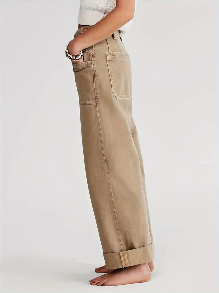 Duttini | High-Waist Wide-Leg Denim for Women