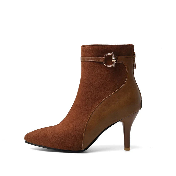 Duttini | Suede Pointy Toe Heels
