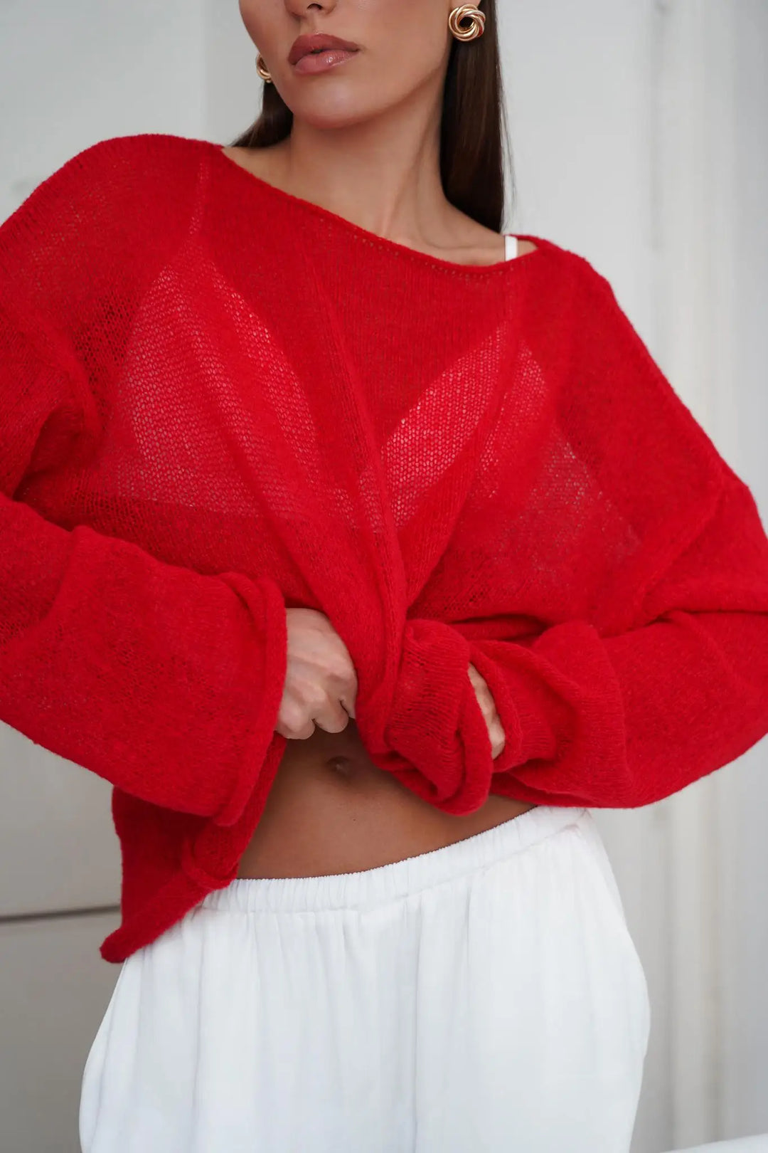 Duttini | Relaxed Crewneck Sweater