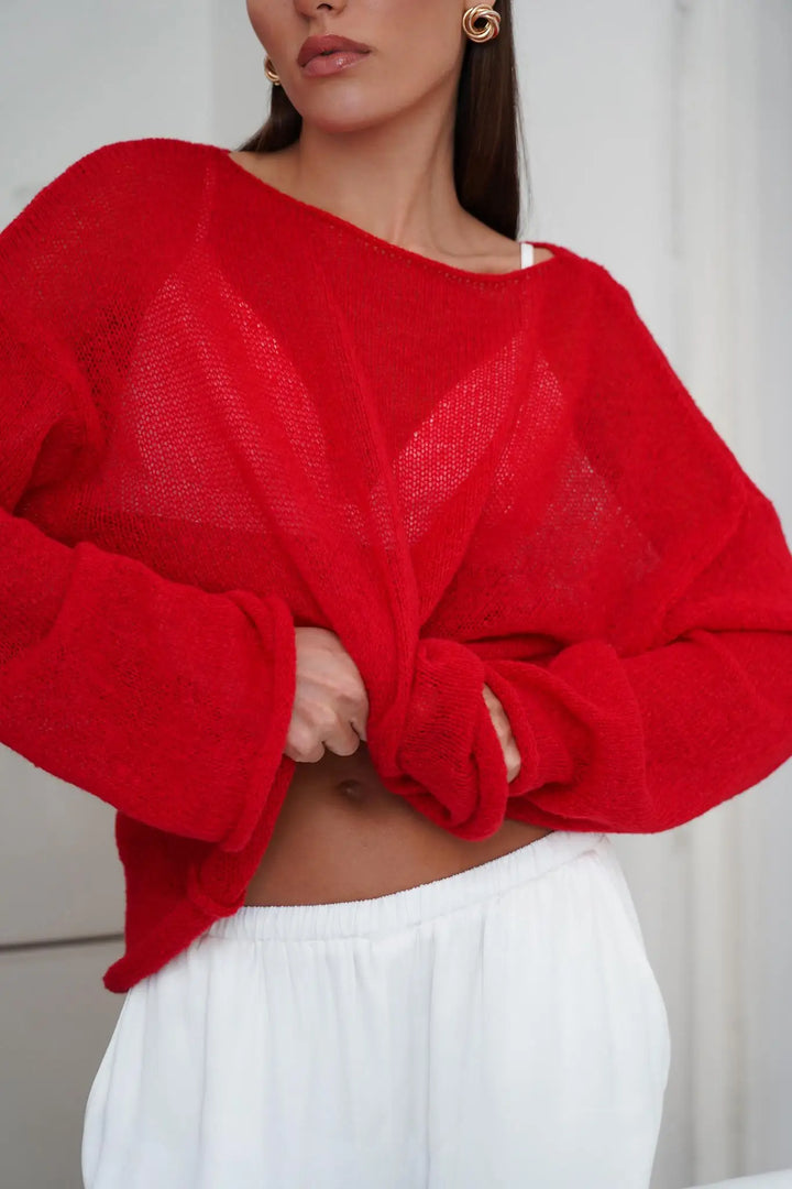 Duttini | Relaxed Crewneck Sweater
