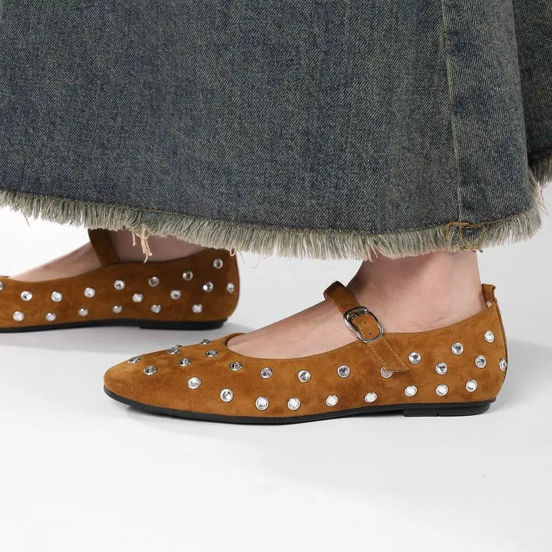 Duttini | Studded Mary Janes