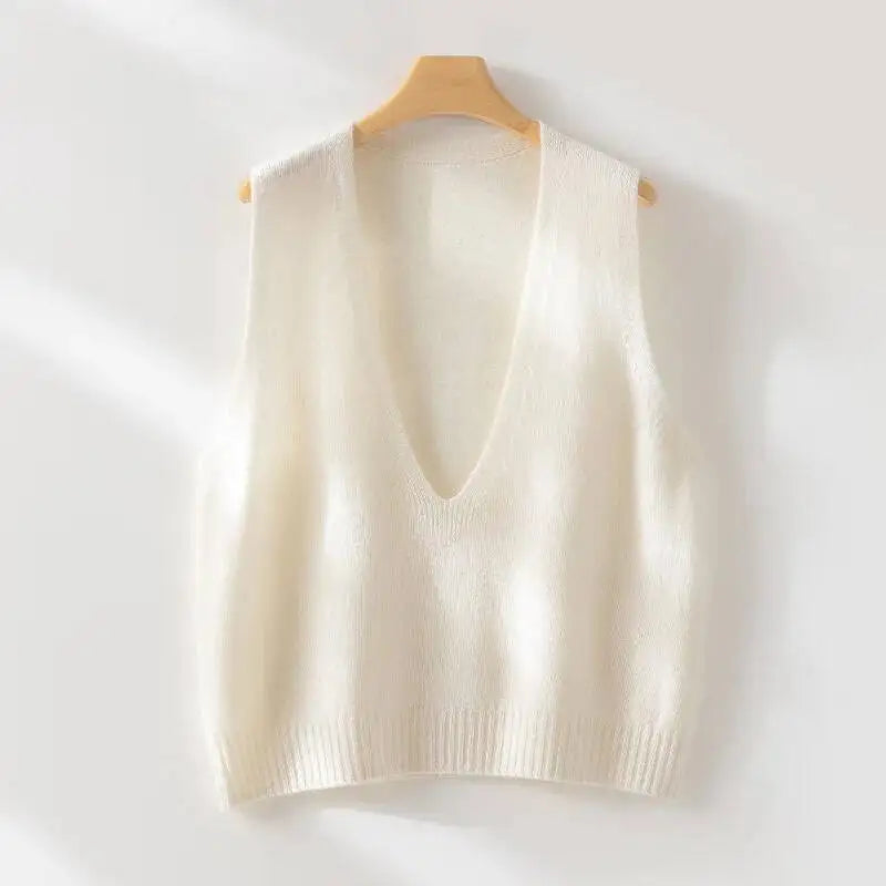 Duttini | Deep-V Wool Vest