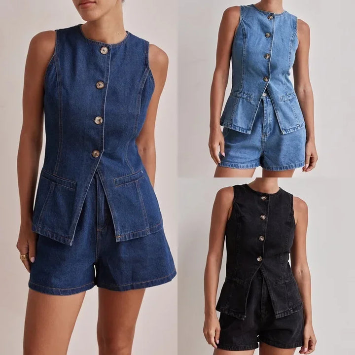Duttini | Cotton Denim Set