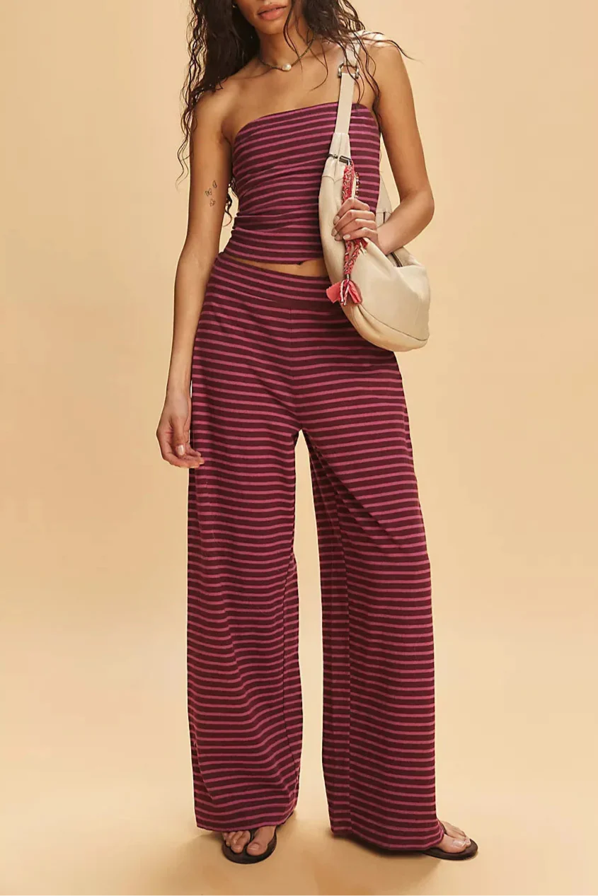 Duttini | Linen Striped Set